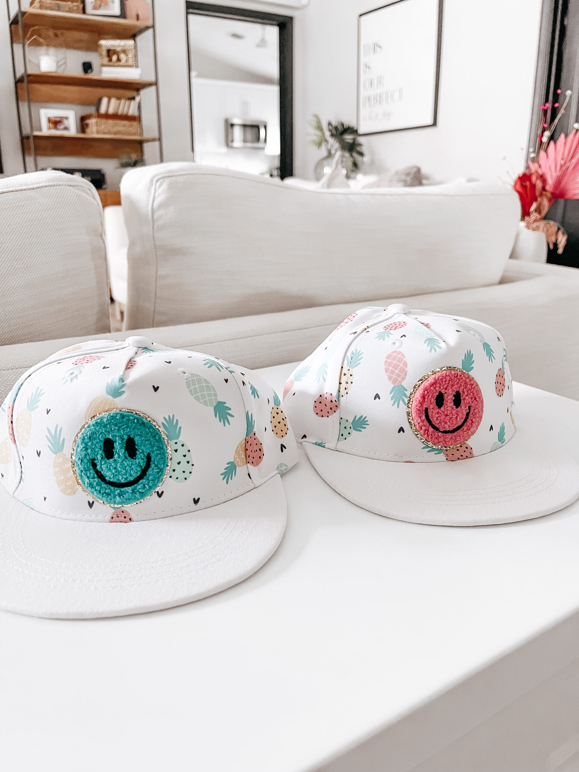 Smile!  You’re going to love this easy hat DIY!